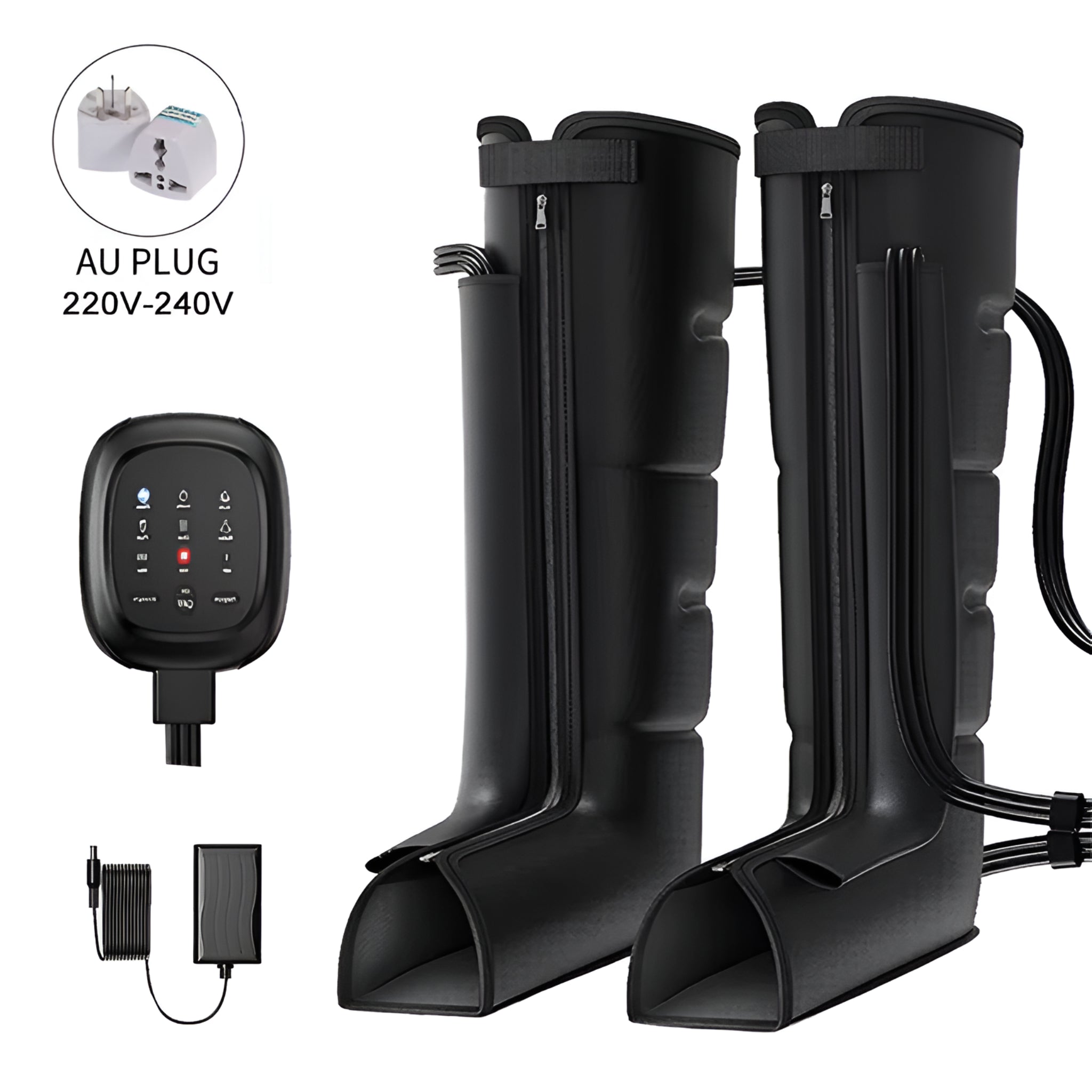 Air Compression Circulation Leg Massage Air Pressure Recovery Boots Power Pump Lymphatic Drainage Device Professional Athletes