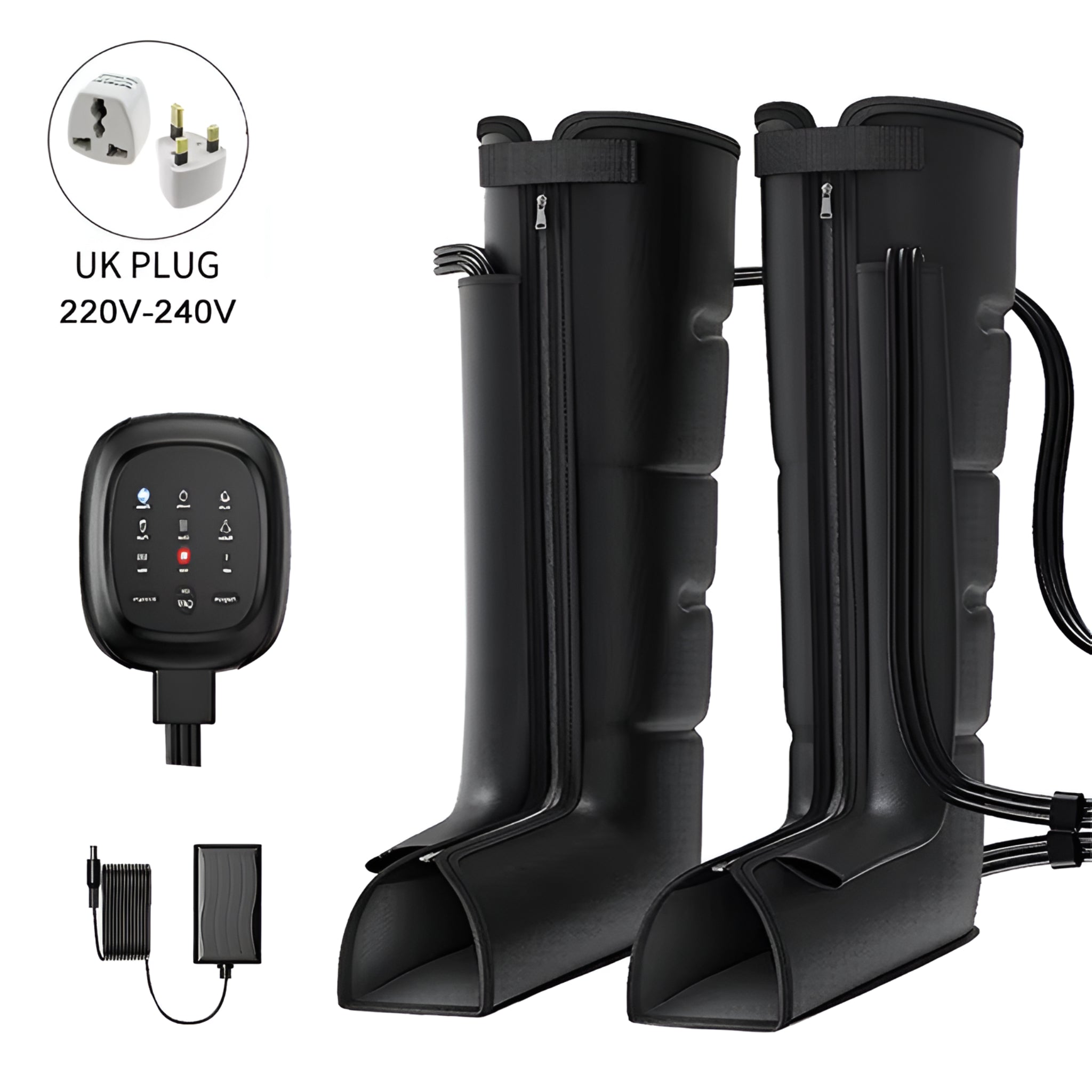 Air Compression Circulation Leg Massage Air Pressure Recovery Boots Power Pump Lymphatic Drainage Device Professional Athletes